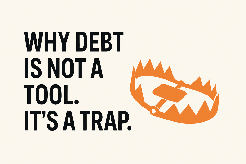 Why Debt Is Not a Tool. It’s a&nbsp;Trap.